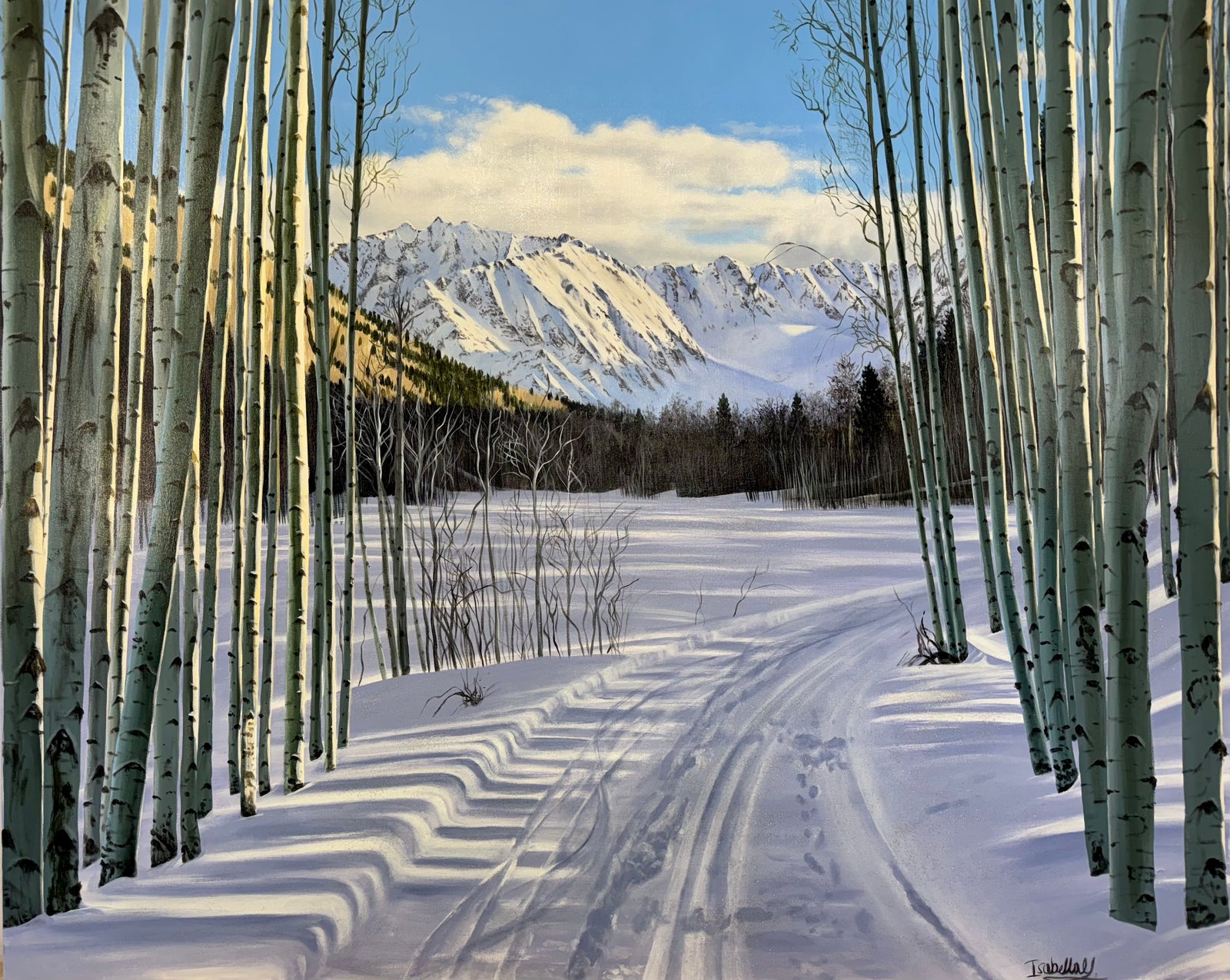 “My Favorite Memory; On Our Way To Pine Creek Cookhouse”