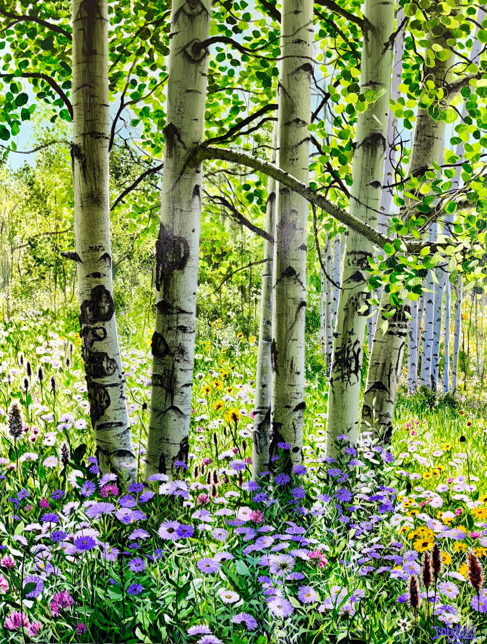 “Summer Blooms On Government Trail”