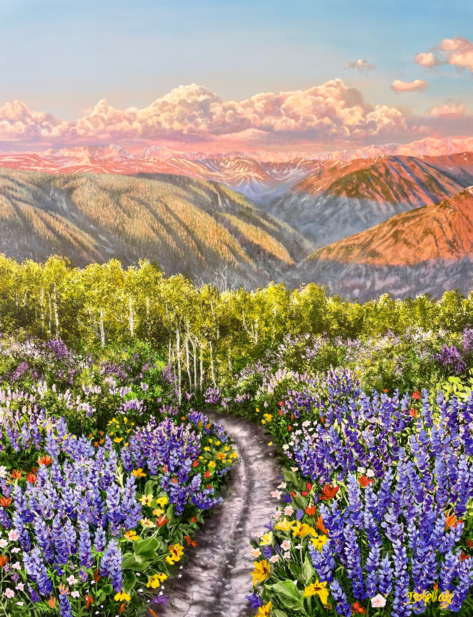 “Top of Aspen Mountain; Summer Solstice”