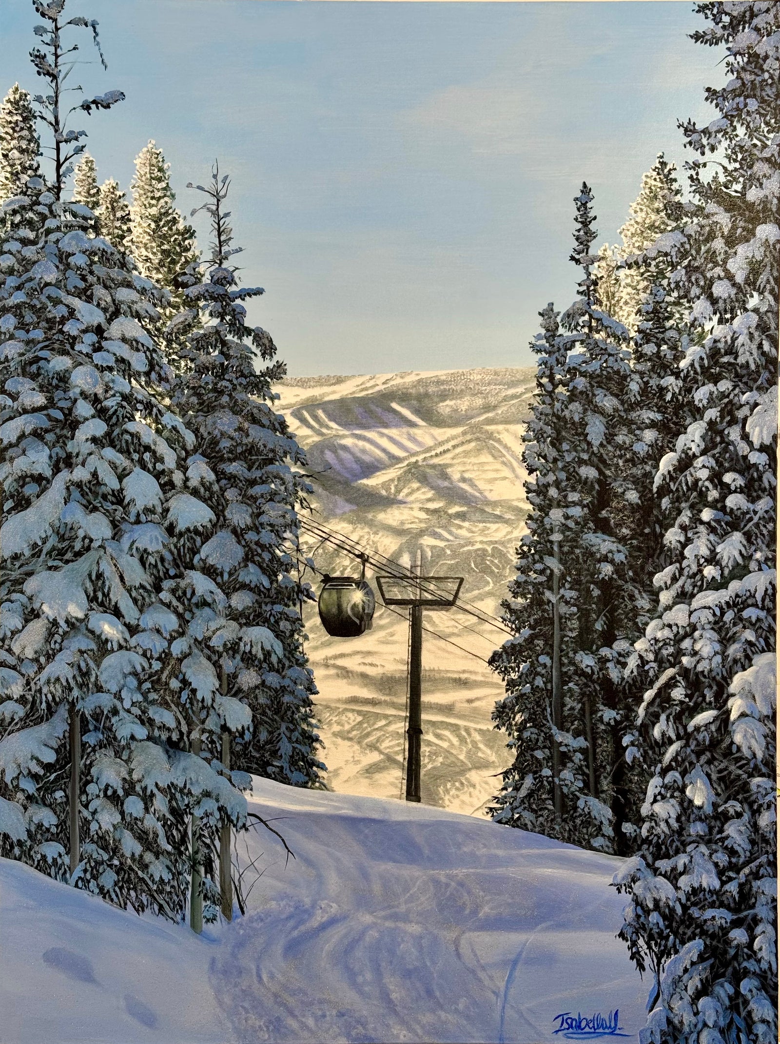 “Before Aprés; Ajax Mountain”