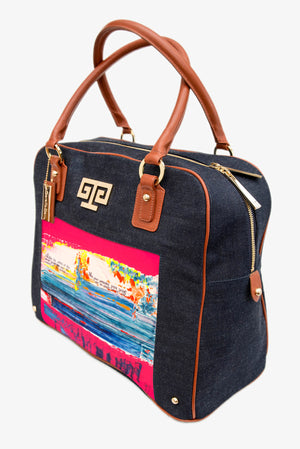 If Grace Was An Ocean Art Satchel Handbag