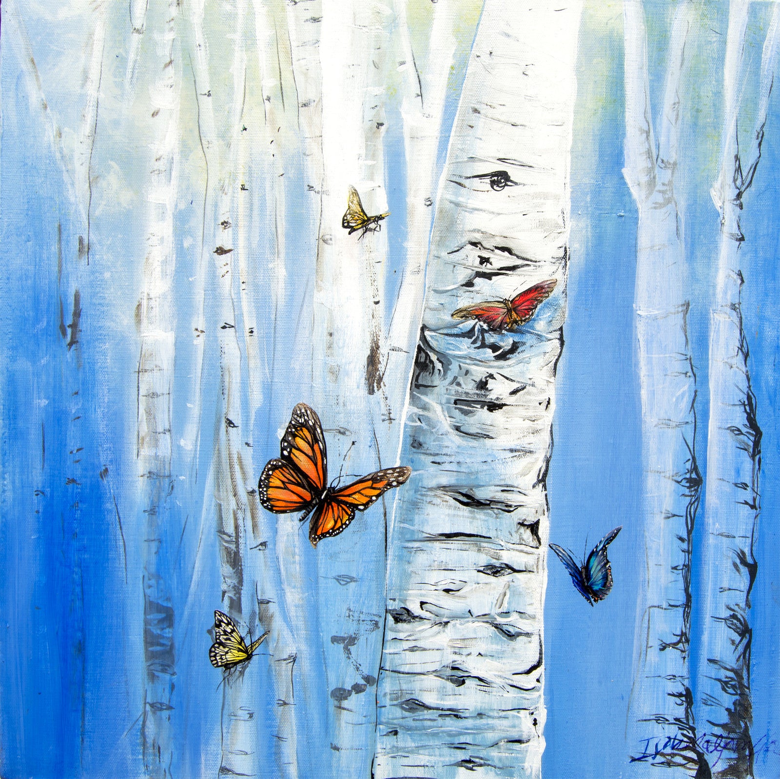 "Day Dreaming" Painting