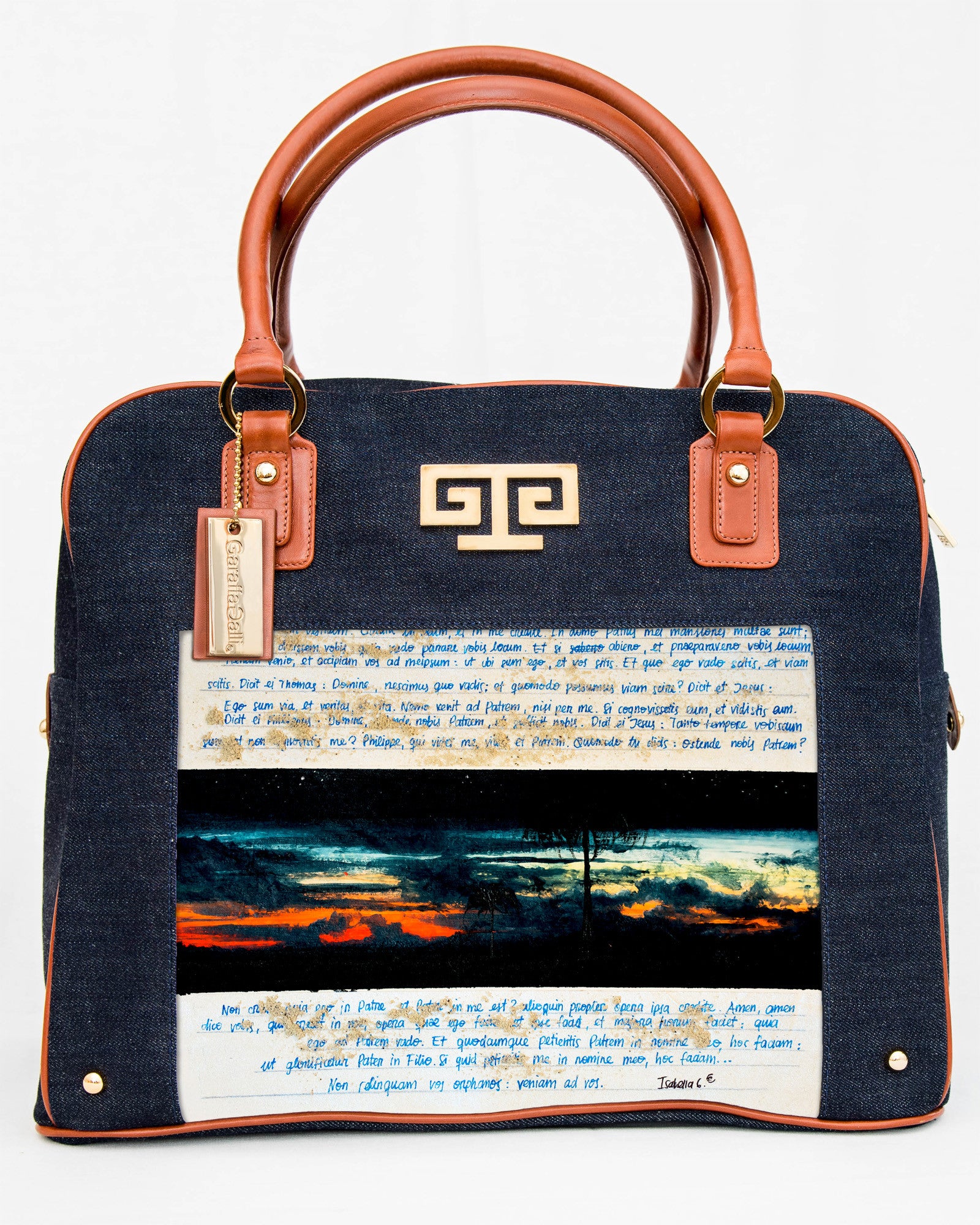 Toroveve Art Satchel Handbag