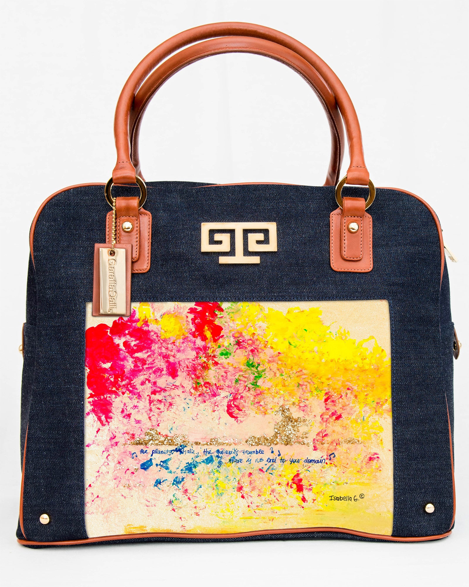 No End To Your Domain Art Satchel Handbag