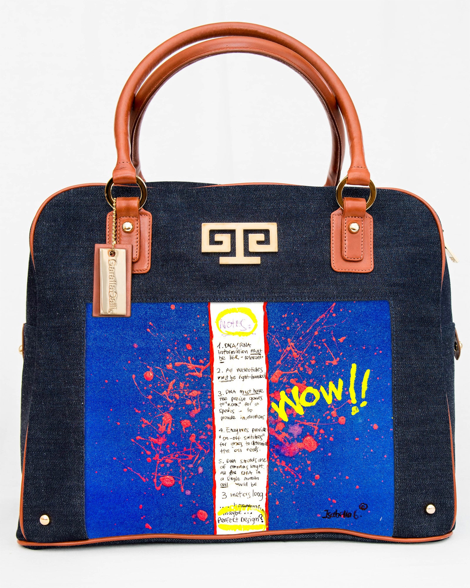 No Other Explanation Art Satchel Handbag