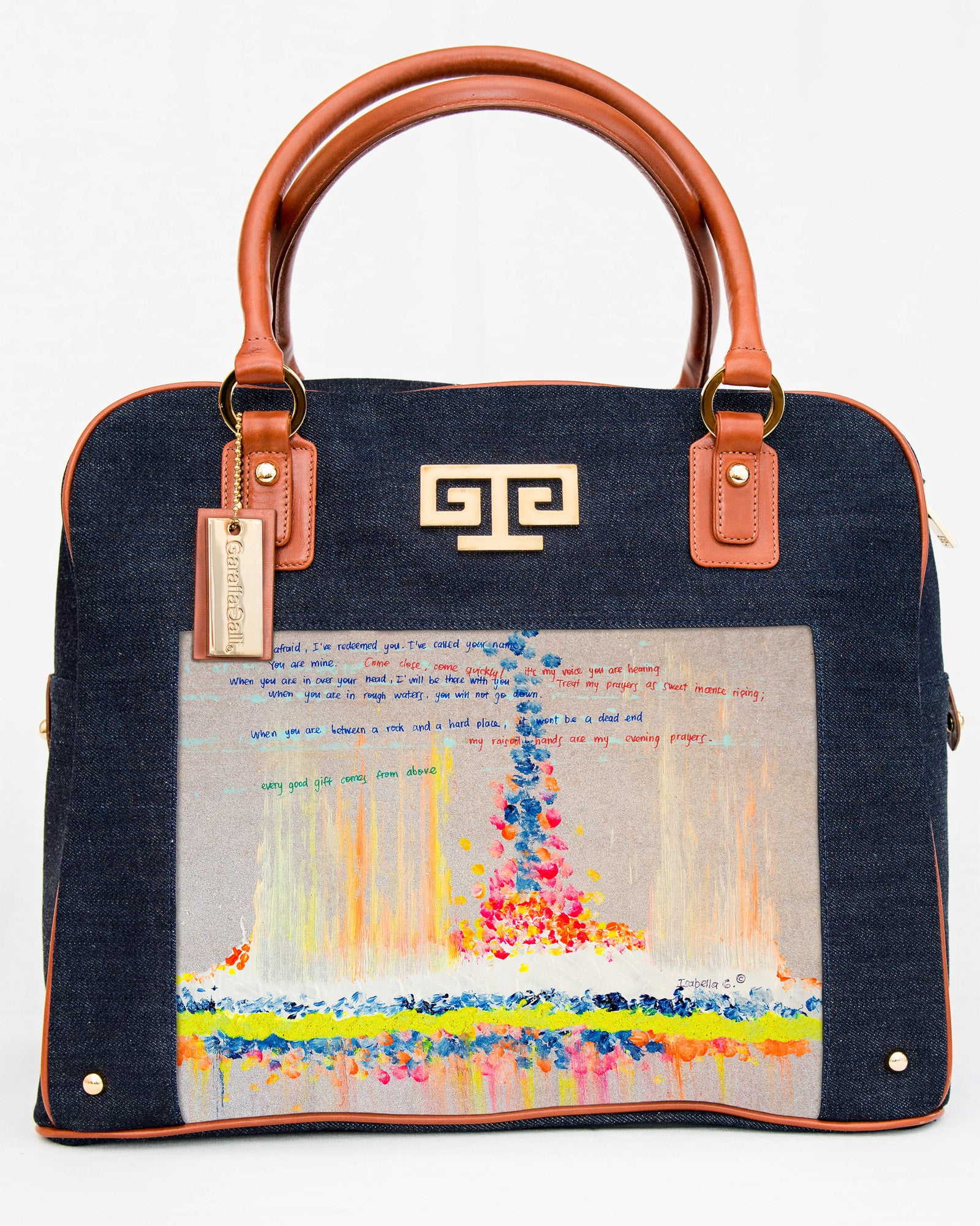 Every Good Gift Comes From Above Art Satchel Handbag