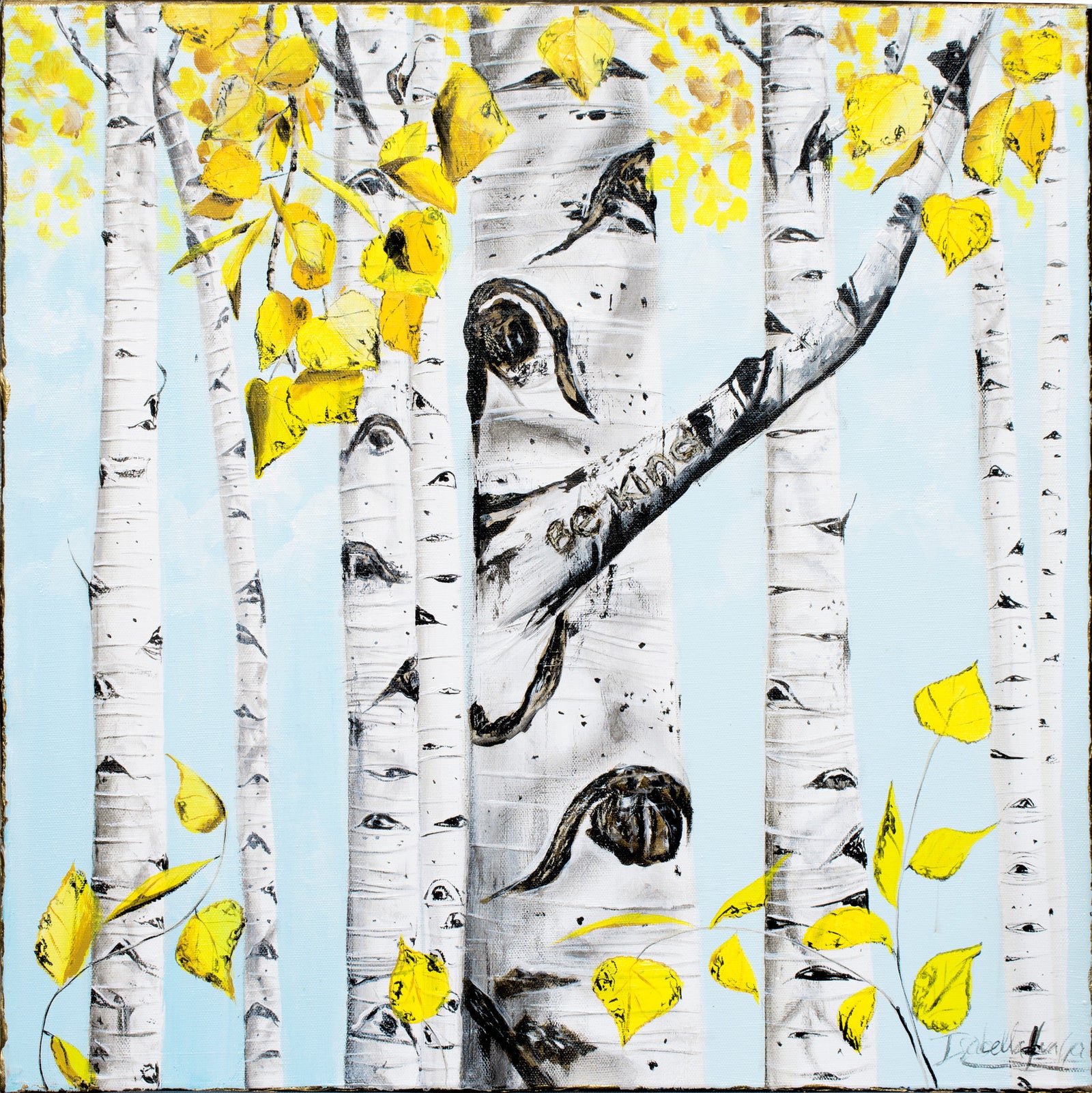 "Kindness Is Better" Painting