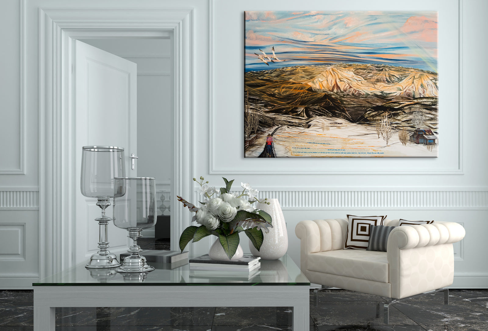 You Become Who You Worship Painting